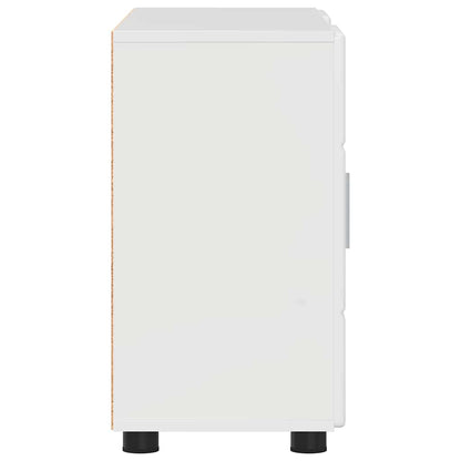 Sideboard FLORIN High Gloss White 88.5 x 30.5 x 55.5 cm