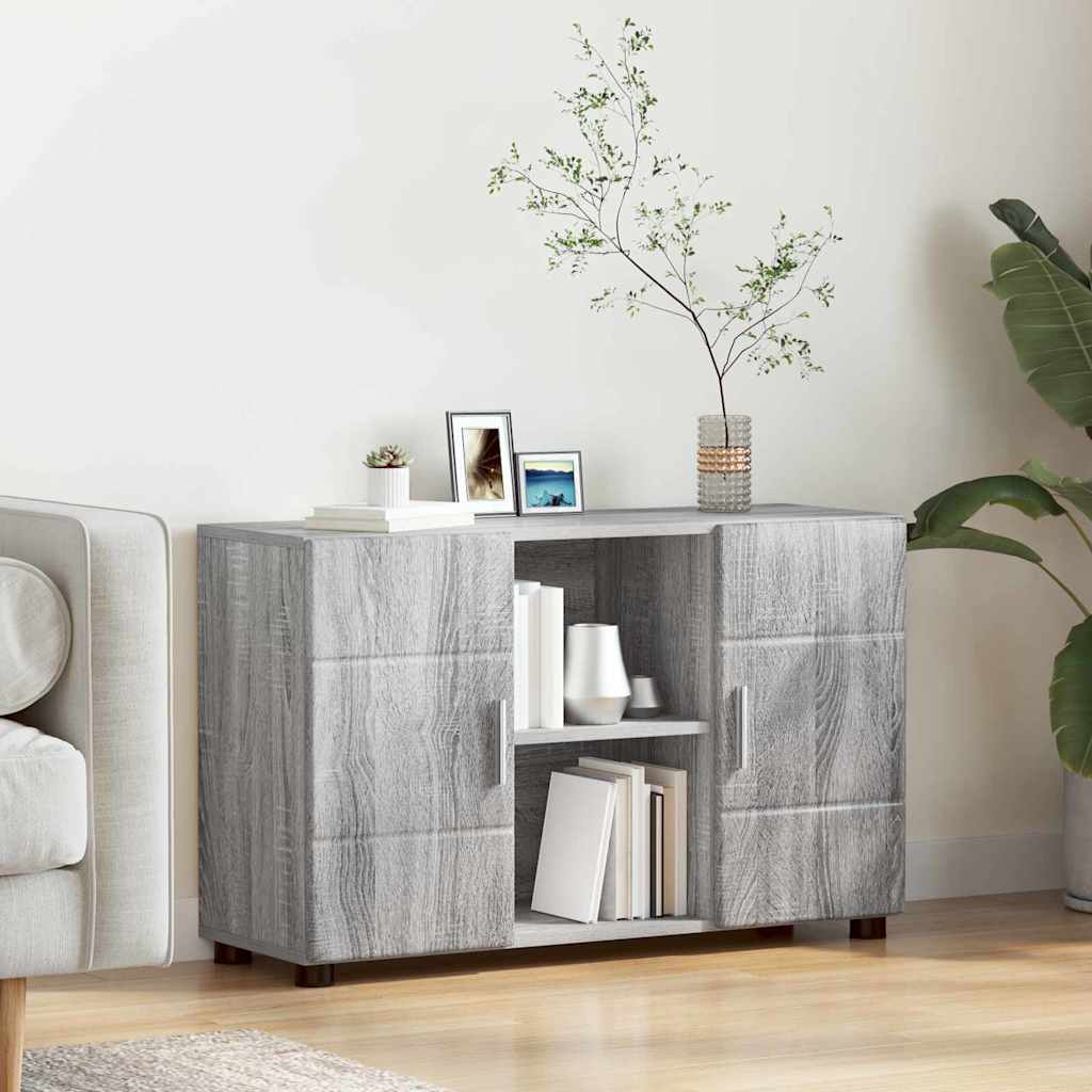 Sideboard FLORIN 88.5 x 30.5 x 55.5 cm Grey Sonoma