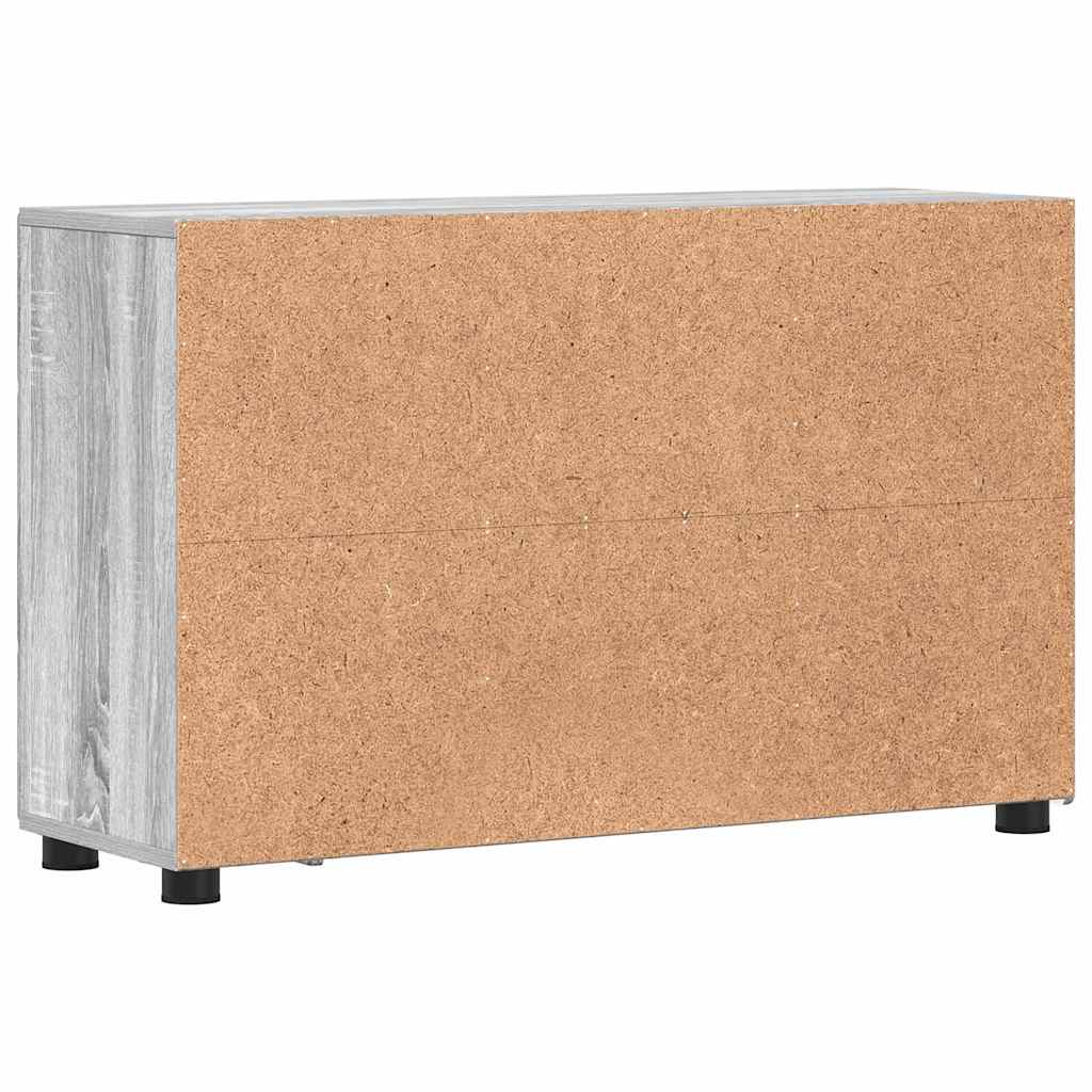 Sideboard FLORIN 88.5 x 30.5 x 55.5 cm Grey Sonoma