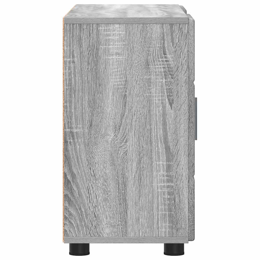 Sideboard FLORIN 88.5 x 30.5 x 55.5 cm Grey Sonoma