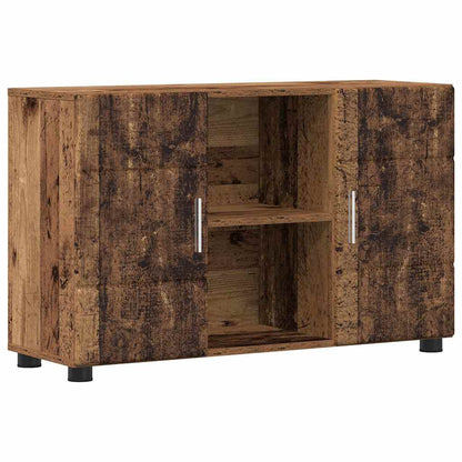 Sideboard FLORIN Old Wood 88.5 x 30.5 x 55.5 cm Engineered Wood