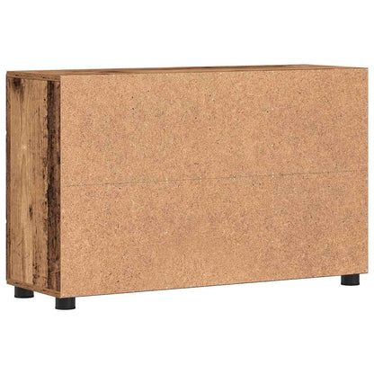 Sideboard FLORIN Old Wood 88.5 x 30.5 x 55.5 cm Engineered Wood