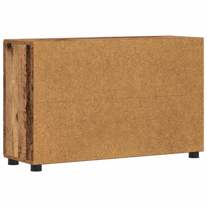 Sideboard FLORIN Old Wood 88.5 x 30.5 x 55.5 cm Engineered Wood