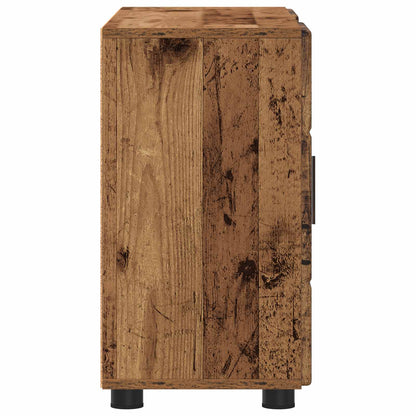 Sideboard FLORIN Old Wood 88.5 x 30.5 x 55.5 cm Engineered Wood