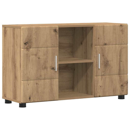 Sideboard with Shelf FLORIN Artisan Oak 88.5 x 30.5 x 55.5 cm