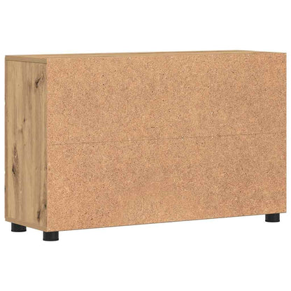 Sideboard with Shelf FLORIN Artisan Oak 88.5 x 30.5 x 55.5 cm