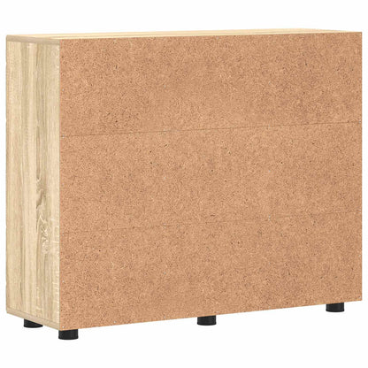 Wooden Cabinet Sonoma Oak 88.5 x 30.5 x 73 cm Engineered Wood