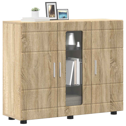 Wooden Cabinet Sonoma Oak 88.5 x 30.5 x 73 cm Engineered Wood