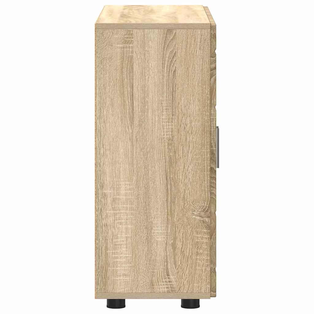 Wooden Cabinet Sonoma Oak 88.5 x 30.5 x 73 cm Engineered Wood