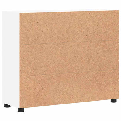 Sideboard FLORIN White 88.5 x 30.5 x 73 cm Engineered Wood