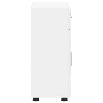 Sideboard FLORIN White 88.5 x 30.5 x 73 cm Engineered Wood