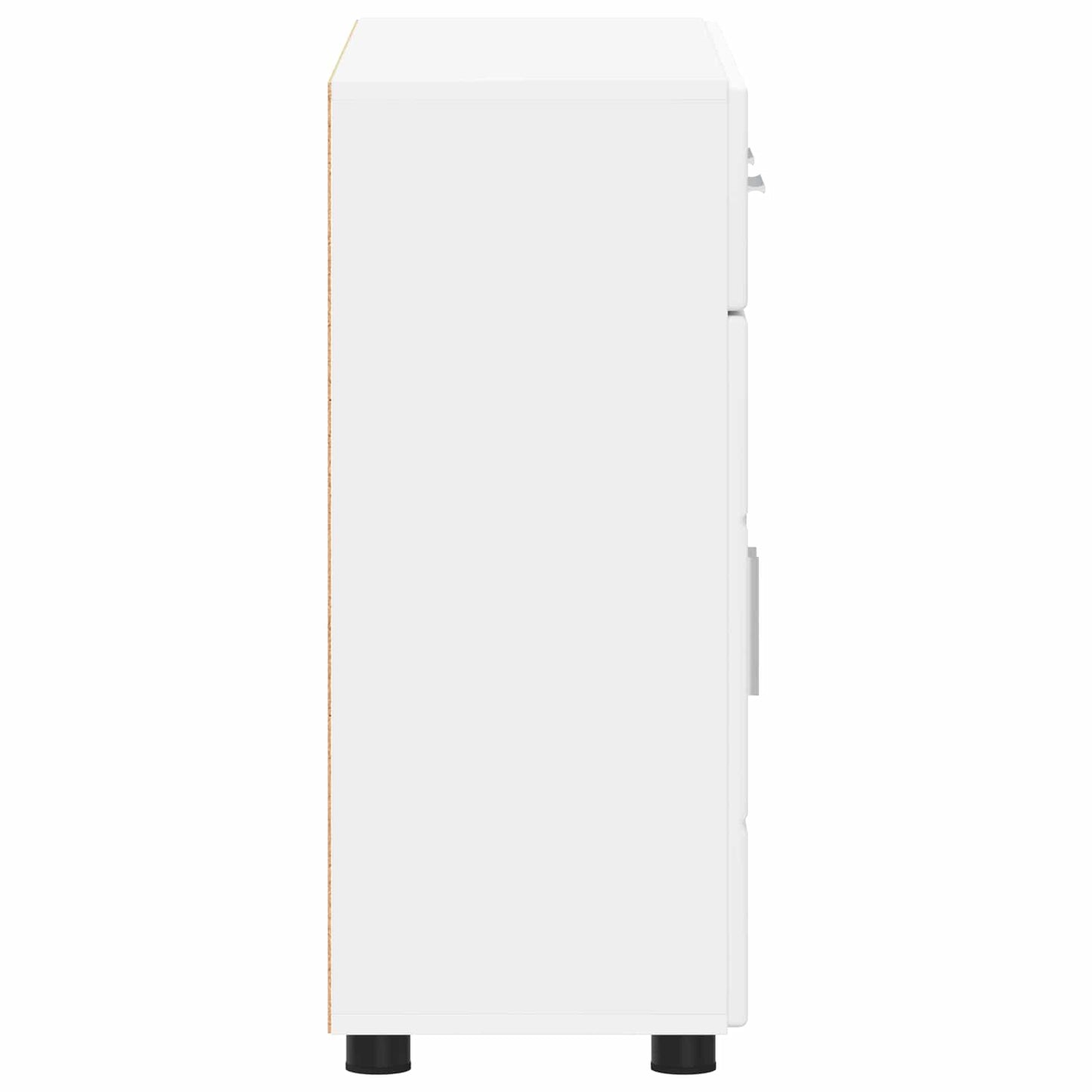 Sideboard FLORIN White 88.5 x 30.5 x 73 cm Engineered Wood