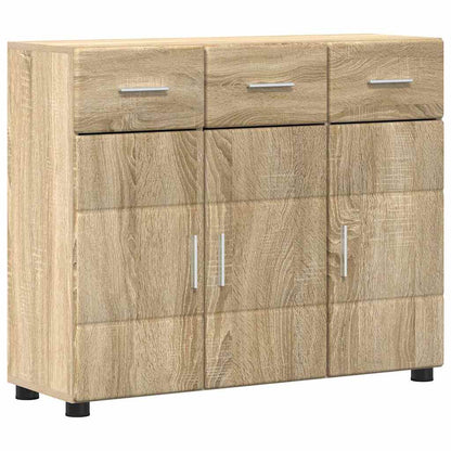 Sideboard FLORIN Sonoma Oak 88.5 x 30.5 x 73 cm Engineered Wood