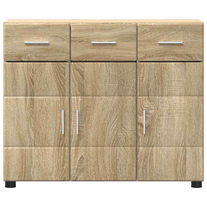 Sideboard FLORIN Sonoma Oak 88.5 x 30.5 x 73 cm Engineered Wood