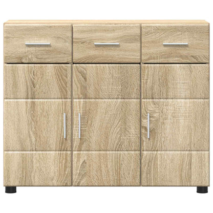 Sideboard FLORIN Sonoma Oak 88.5 x 30.5 x 73 cm Engineered Wood