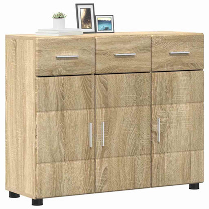Sideboard FLORIN Sonoma Oak 88.5 x 30.5 x 73 cm Engineered Wood