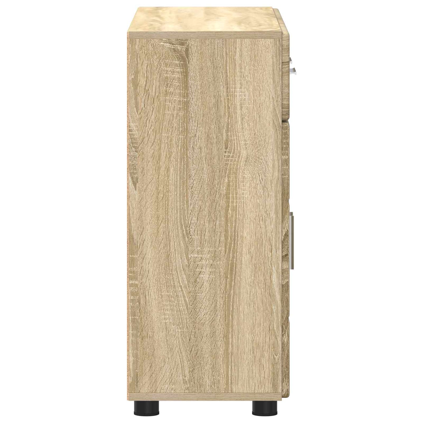 Sideboard FLORIN Sonoma Oak 88.5 x 30.5 x 73 cm Engineered Wood