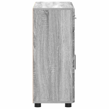 Sideboard with Shelf FLORIN Grey Sonoma 88.5 x 30.5 x 73 cm