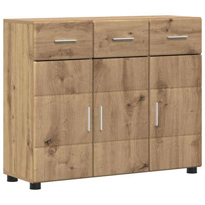 Sideboard FLORIN 88.5 x 30.5 x 73 cm Artisan Oak