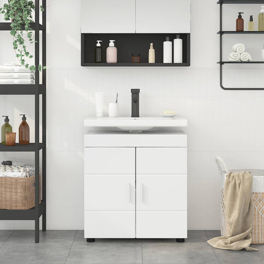Bathroom Cabinet Set TULUM White 60 x 34 x 63 cm