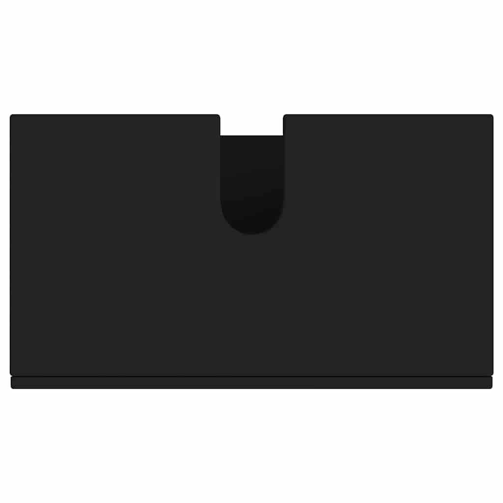 Bathroom Cabinet Set with Storage TULUM Black 60 x 34 x 63 cm