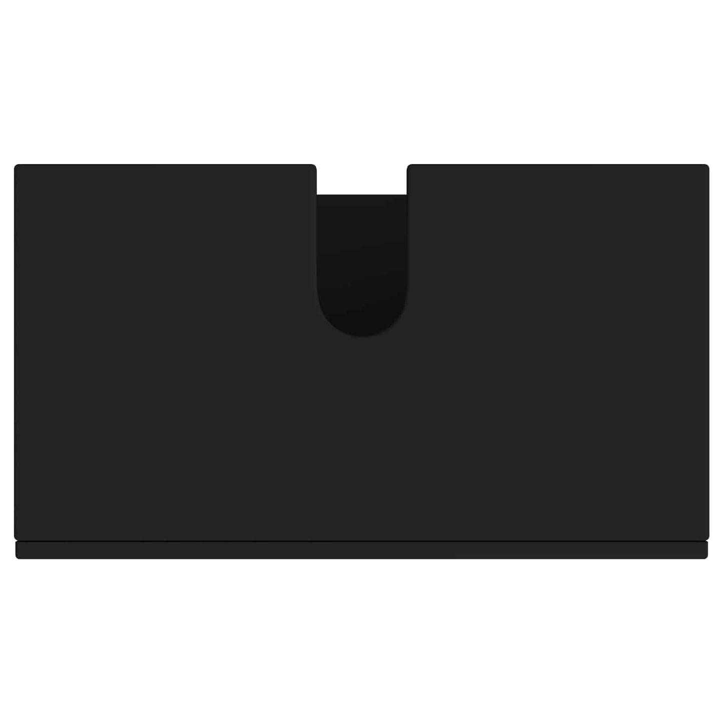 Bathroom Cabinet Set with Storage TULUM Black 60 x 34 x 63 cm