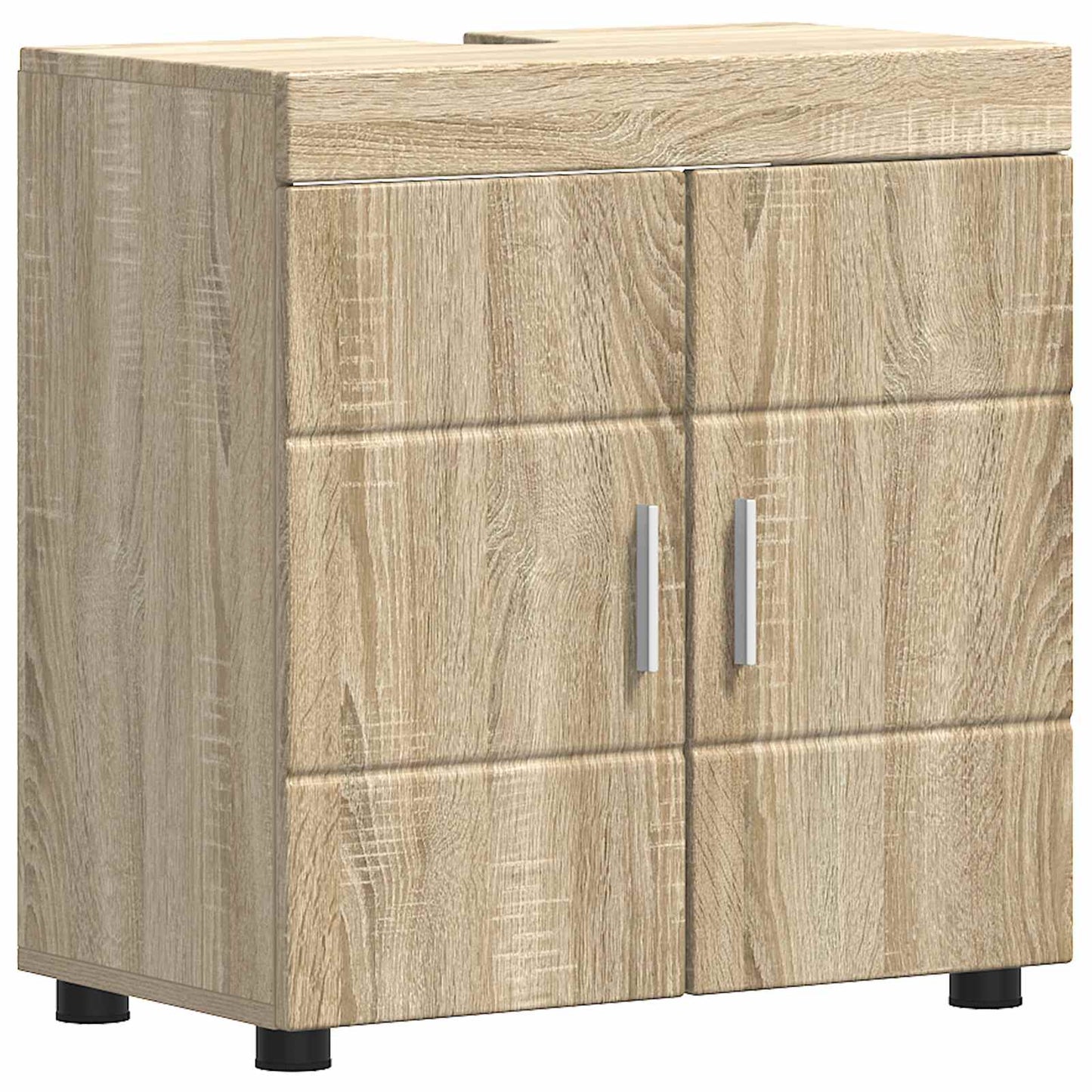 Bathroom Cabinet Set TULUM Sonoma Oak 60 x 34 x 63 cm