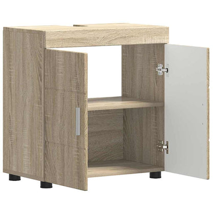 Bathroom Cabinet Set TULUM Sonoma Oak 60 x 34 x 63 cm