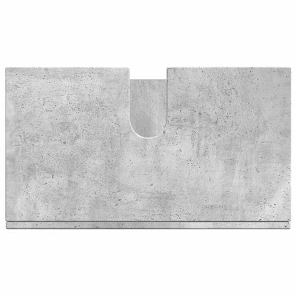 Bathroom Cabinet Set TULUM Concrete Grey 60 x 34 x 63 cm
