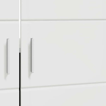 Bathroom Cabinet Set TULUM High Gloss White 60 x 34 x 63 cm