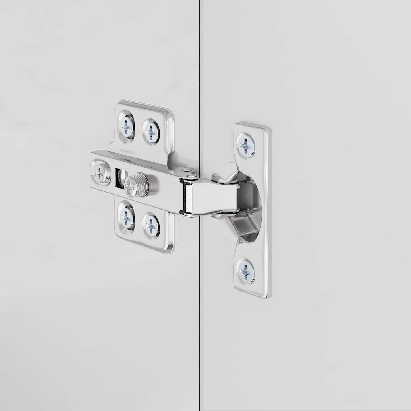 Bathroom Cabinet Set TULUM High Gloss White 60 x 34 x 63 cm