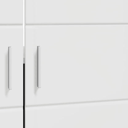 Bathroom Cabinet Set TULUM High Gloss White 60 x 34 x 63 cm