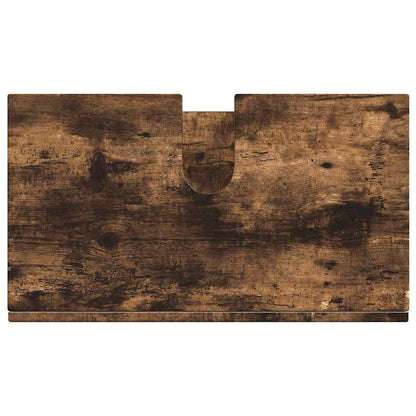 Bathroom Cabinet Set TULUM Smoked Oak 60 x 34 x 63 cm