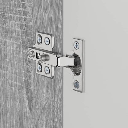 Bathroom Cabinet Set TULUM Grey Sonoma 60 x 34 x 63 cm