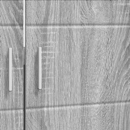 Bathroom Cabinet Set TULUM Grey Sonoma 60 x 34 x 63 cm