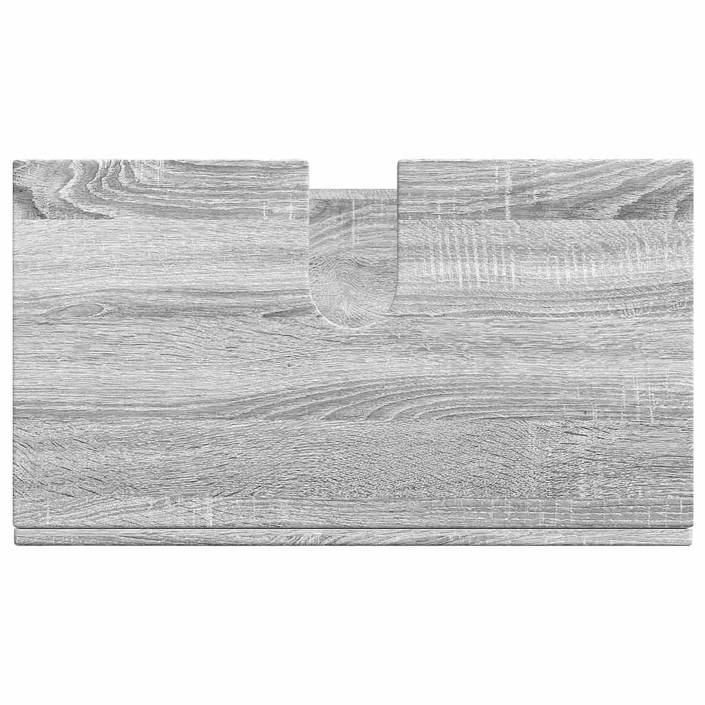 Bathroom Cabinet Set TULUM Grey Sonoma 60 x 34 x 63 cm