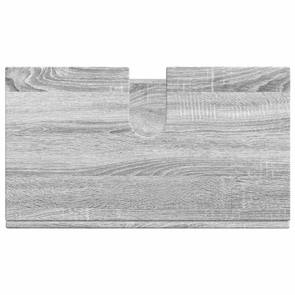 Bathroom Cabinet Set TULUM Grey Sonoma 60 x 34 x 63 cm