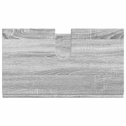 Bathroom Cabinet Set TULUM Grey Sonoma 60 x 34 x 63 cm