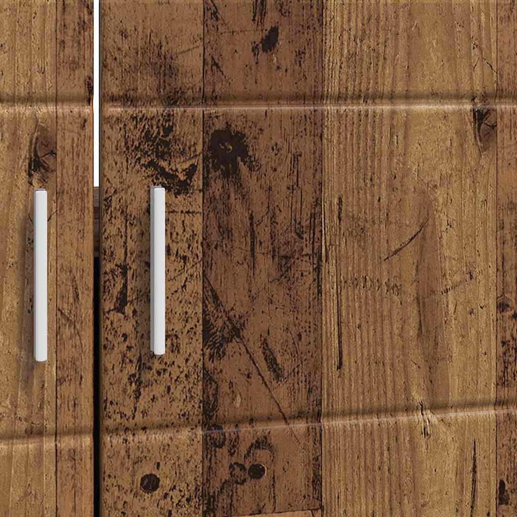 Bathroom Cabinet Set TULUM Old Wood 60 x 34 x 63 cm