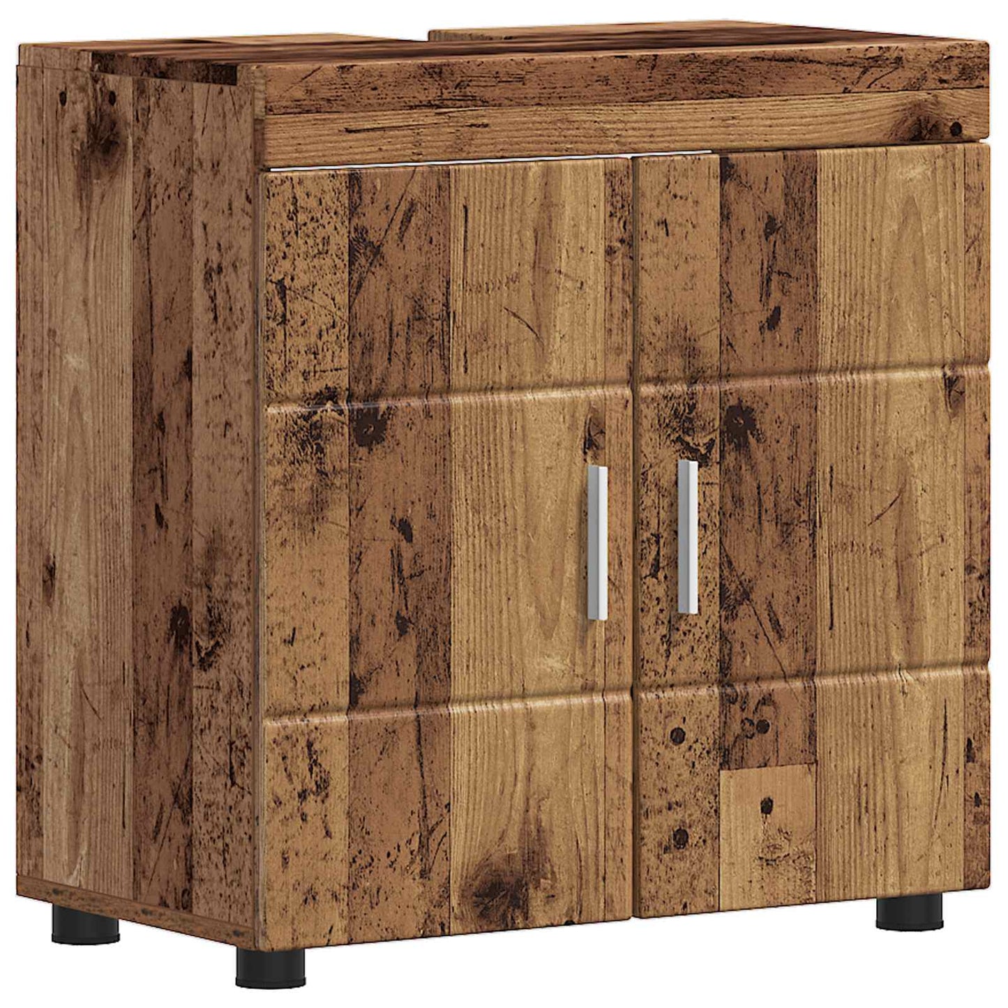 Bathroom Cabinet Set TULUM Old Wood 60 x 34 x 63 cm