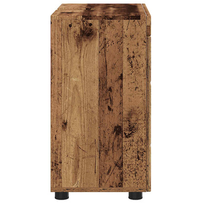 Bathroom Cabinet Set TULUM Old Wood 60 x 34 x 63 cm