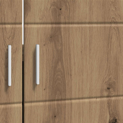 Bathroom Cabinet Set TULUM Artisan Oak 60 x 34 x 63 cm