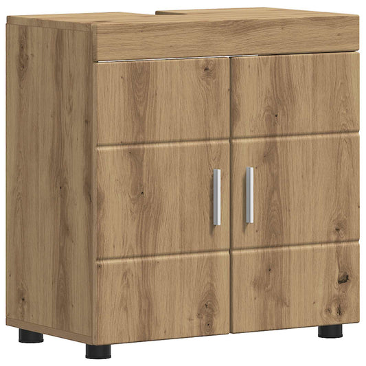Bathroom Cabinet Set TULUM Artisan Oak 60 x 34 x 63 cm