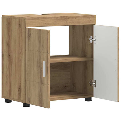 Bathroom Cabinet Set TULUM Artisan Oak 60 x 34 x 63 cm