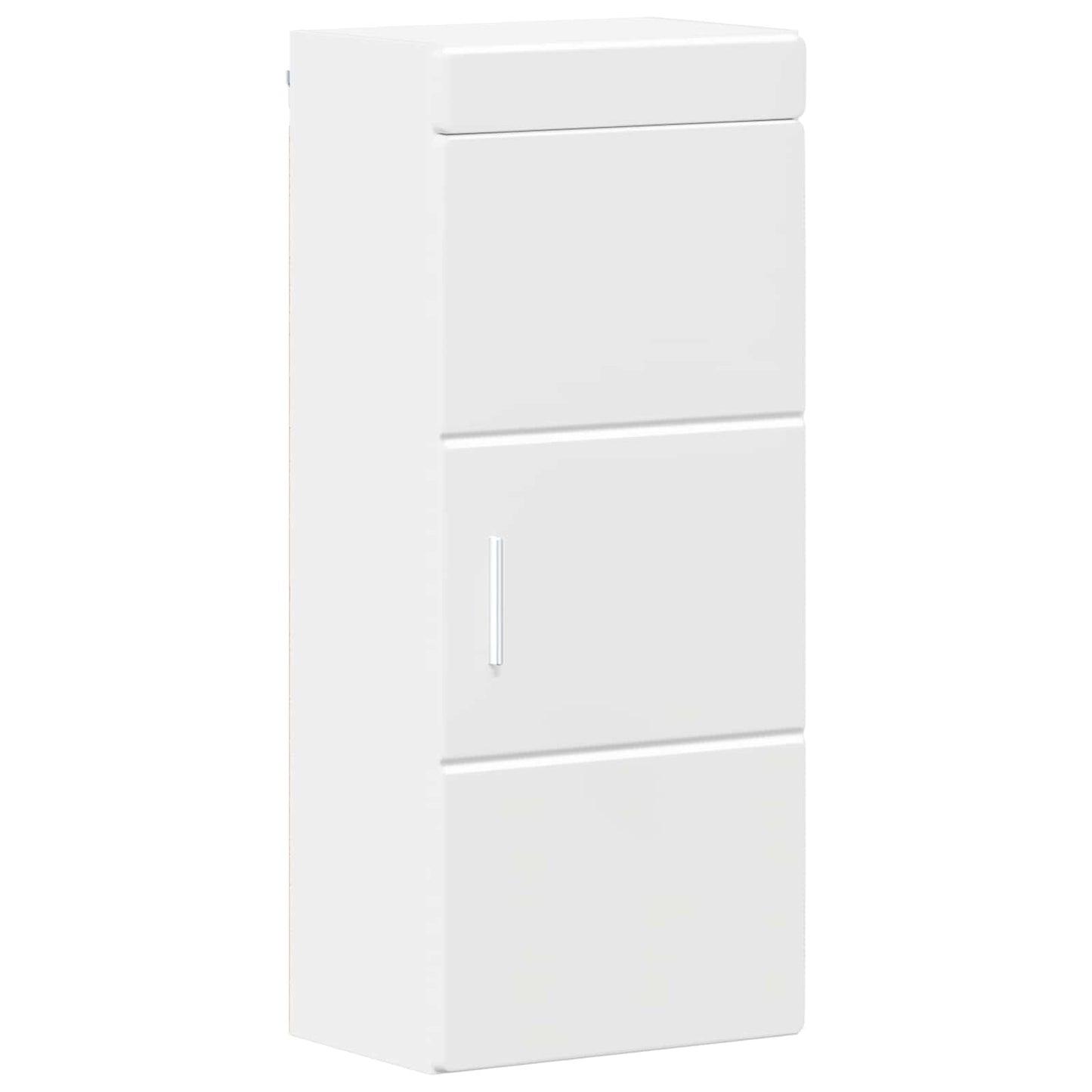 Bathroom Wall Cabinet TULUM White 37 x 24.5 x 86 cm