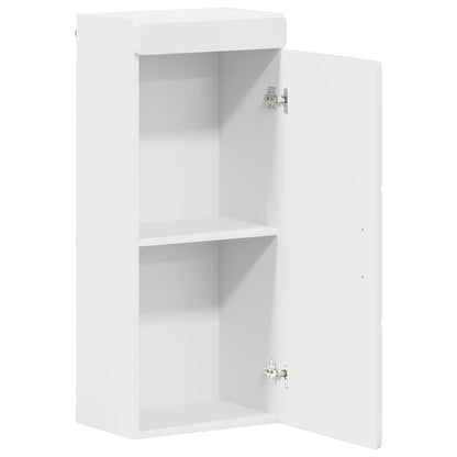 Bathroom Wall Cabinet TULUM White 37 x 24.5 x 86 cm