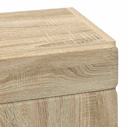 Bathroom Wall Cabinet TULUM Sonoma Oak 37 x 24.5 x 86 cm