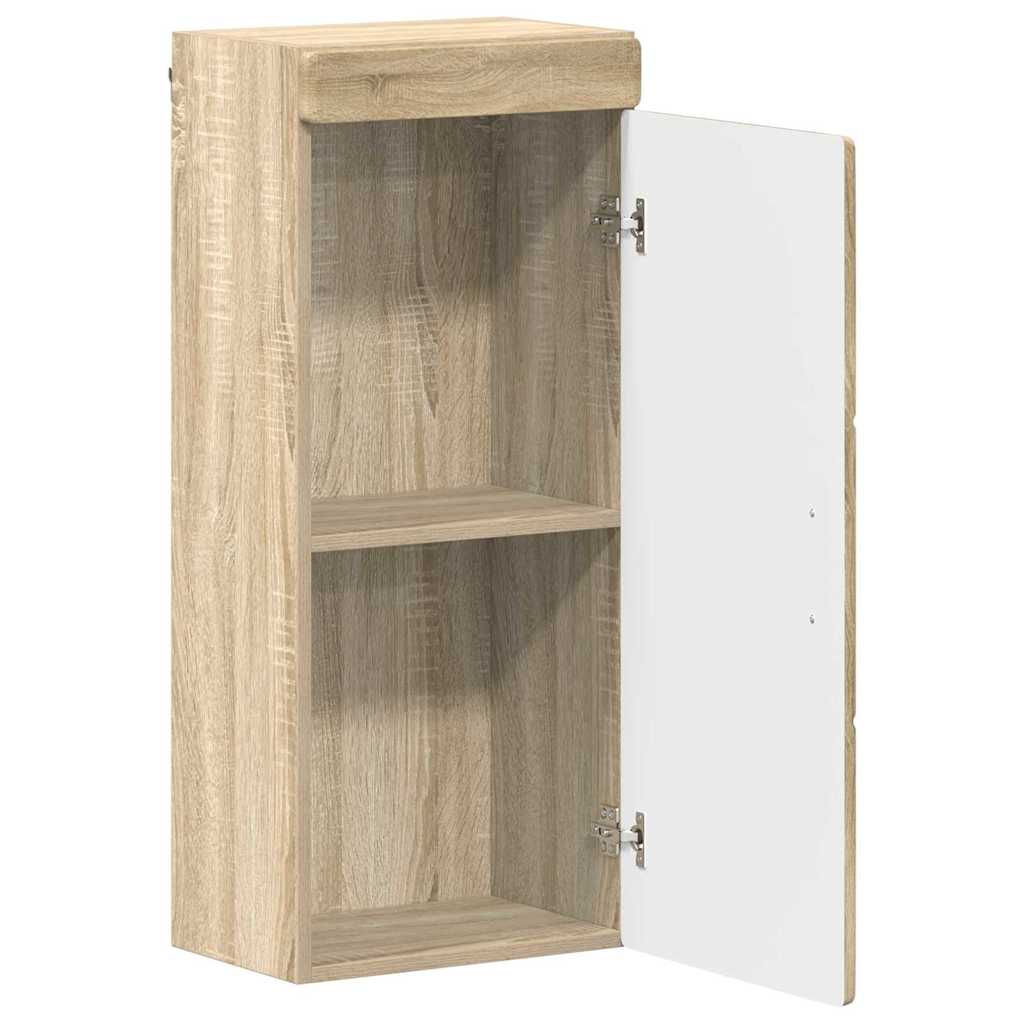 Bathroom Wall Cabinet TULUM Sonoma Oak 37 x 24.5 x 86 cm