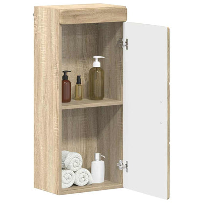 Bathroom Wall Cabinet TULUM Sonoma Oak 37 x 24.5 x 86 cm