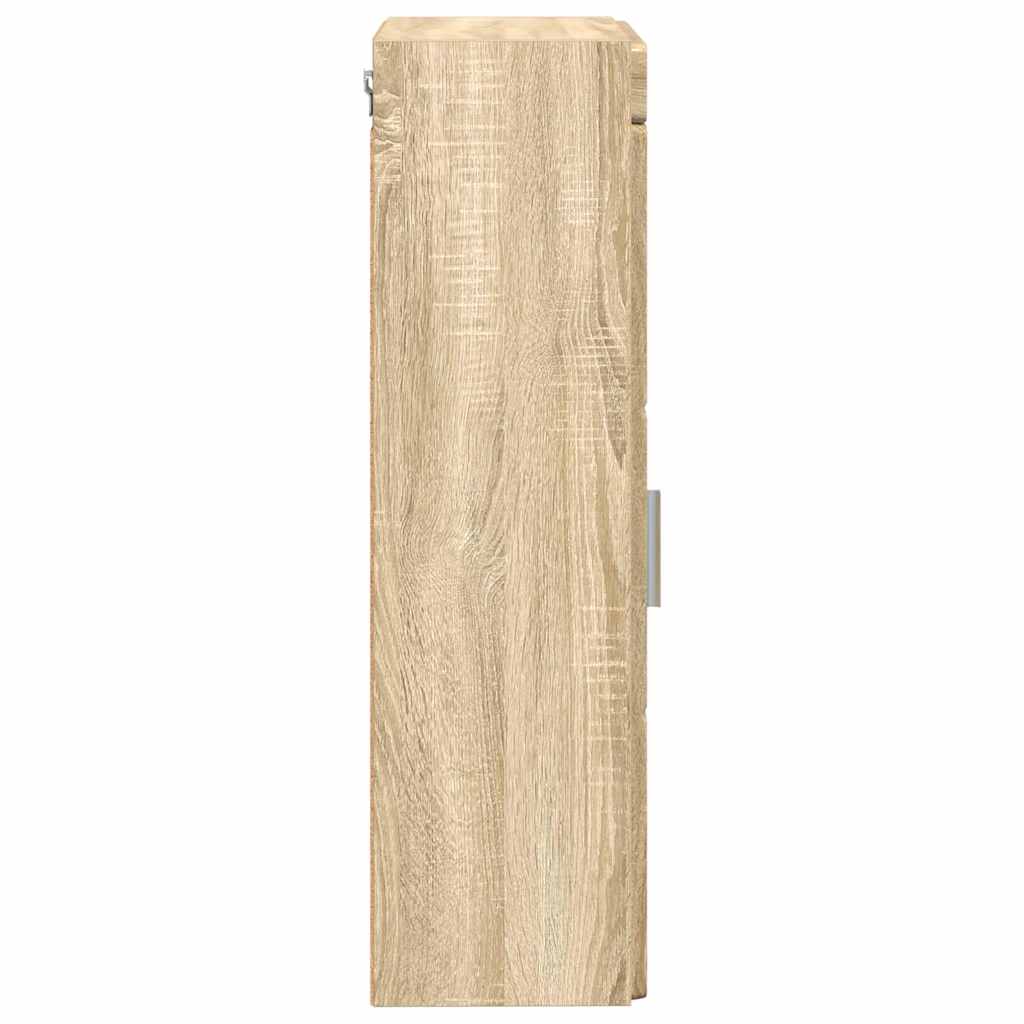 Bathroom Wall Cabinet TULUM Sonoma Oak 37 x 24.5 x 86 cm